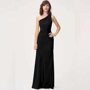 Jenny Yoo Lena Dress in Black size 6